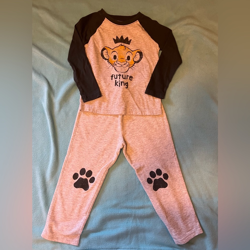 Disney Lion King matching outfit 4T